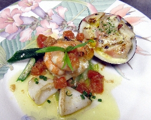 館山ディナー・魚貝料理